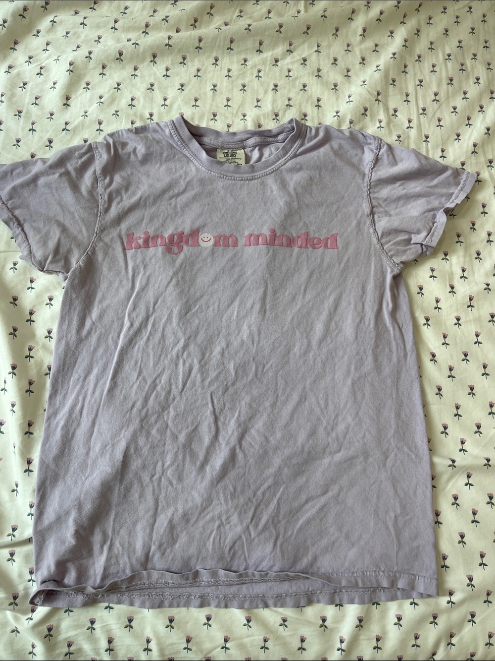 Kingdom Minded ' Lavender Graphic Tee